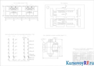 План типового этажа, план квартала, аксонометрическая схема внутридомового газопровода, спецификация оборудования, кран пробковый 