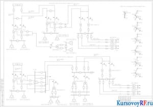 Смешанная схема электрических соединений, Радиальная схема электрических соединений, Варианты конфигураций электрической сети