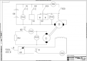 4.	Электрическая принципиальная схема лабораторной установки, А1