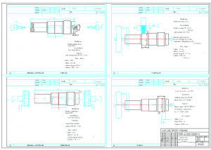 4.	Набор чертежей карт эскизов к процессу изготовления детали А1