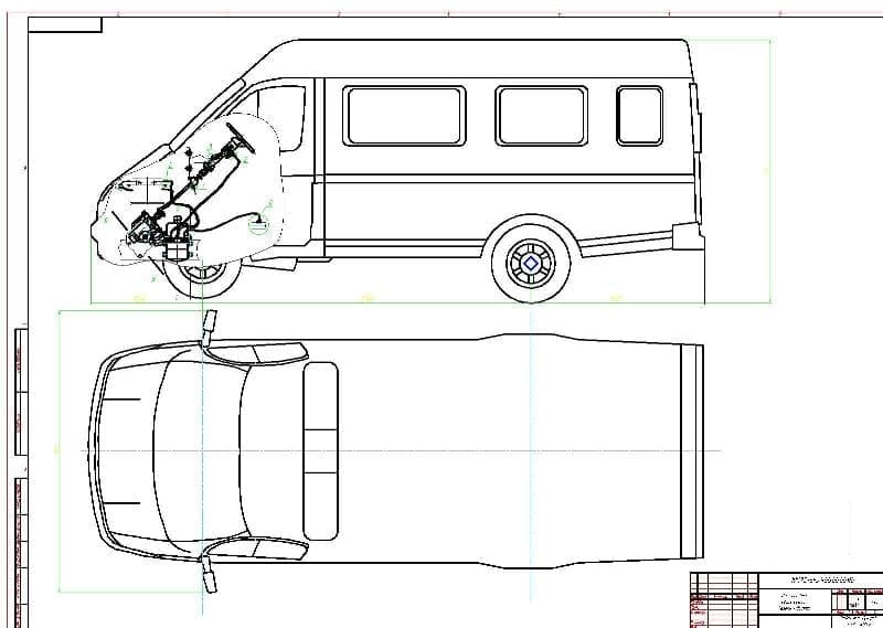Рулевое управление газель некст чертеж