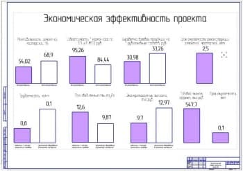 Показатели экономической эффективности проекта (ф.А1)