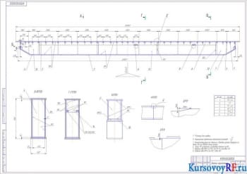 Разработка проекта металлоконструкции пролетной балки крана мостового типа
