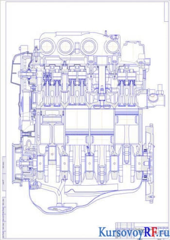 Курсовое проектирование бензинового двигателя для легкового автомобиля ВАЗ-2112