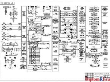 Схема РЗА вводного выключателя (формат А1)